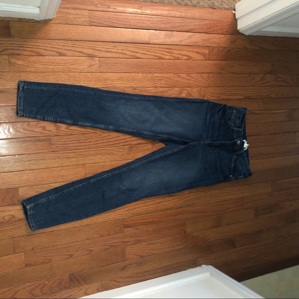Dark wash jeans